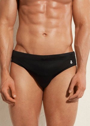 Calzedonia Rio Badehose Herren Schwarz | DE1242VD